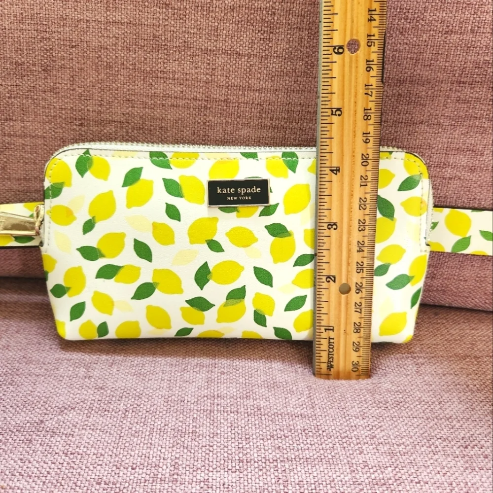 π NWT! - Kate Spade Lemon Drop Crossbody Belt Bag - Picture 10 of 11